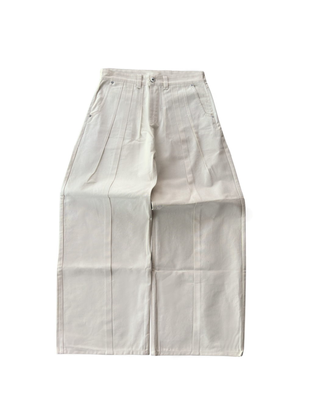 RIVET PLEATED TROUSERS