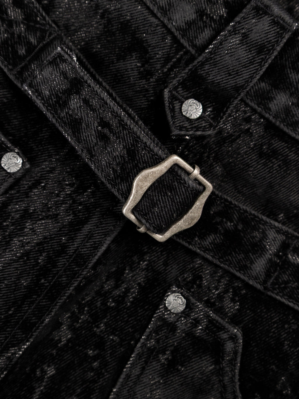 KNUCKLE BOOTCUT VELVET PANTS