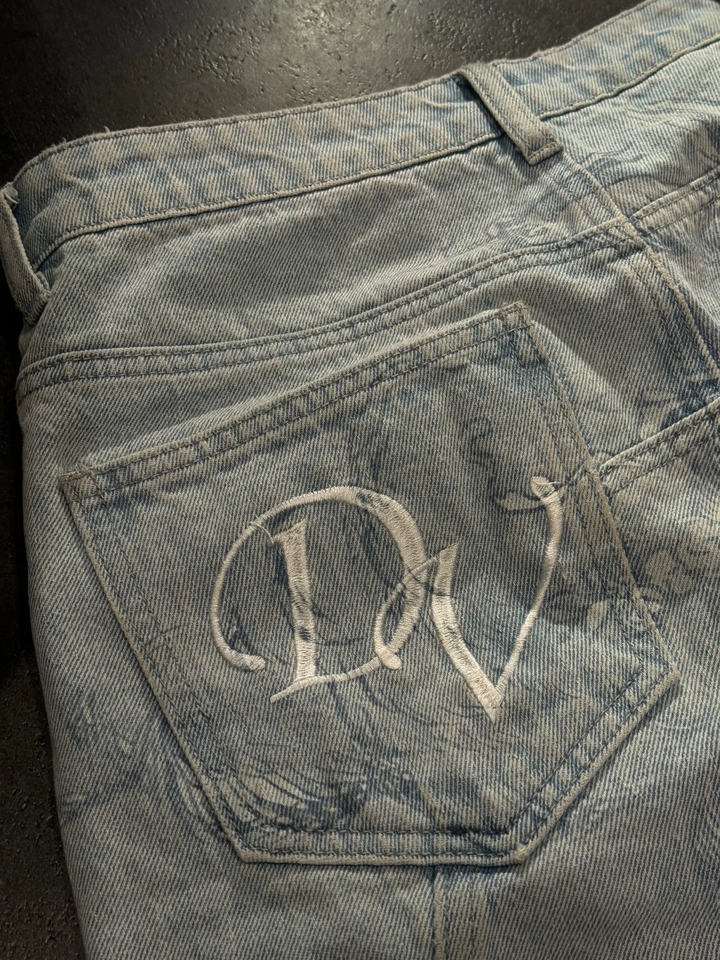 ANGEL JEANS | WASHED BLACK V1