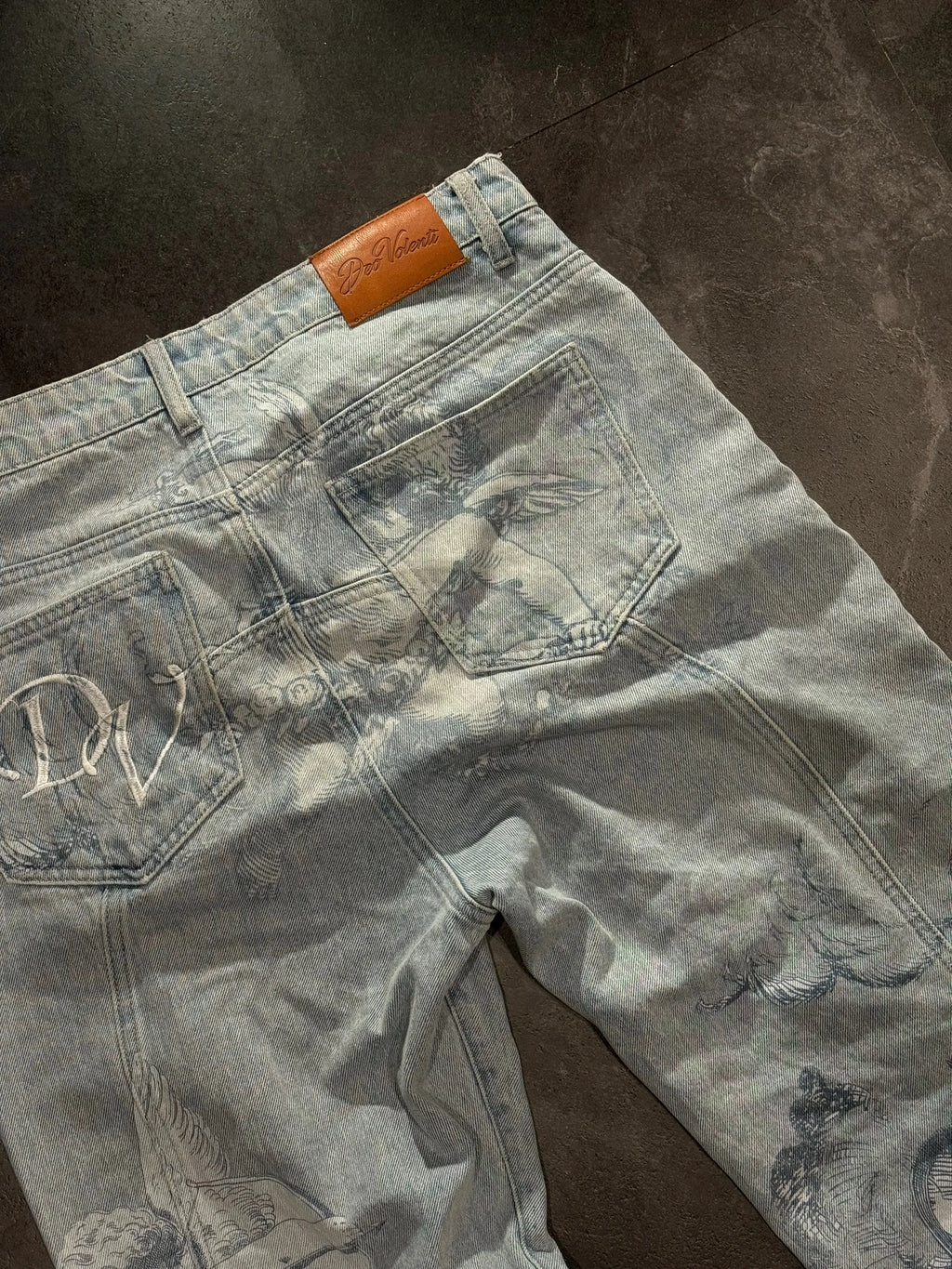 ANGEL JEANS | WASHED BLACK V1