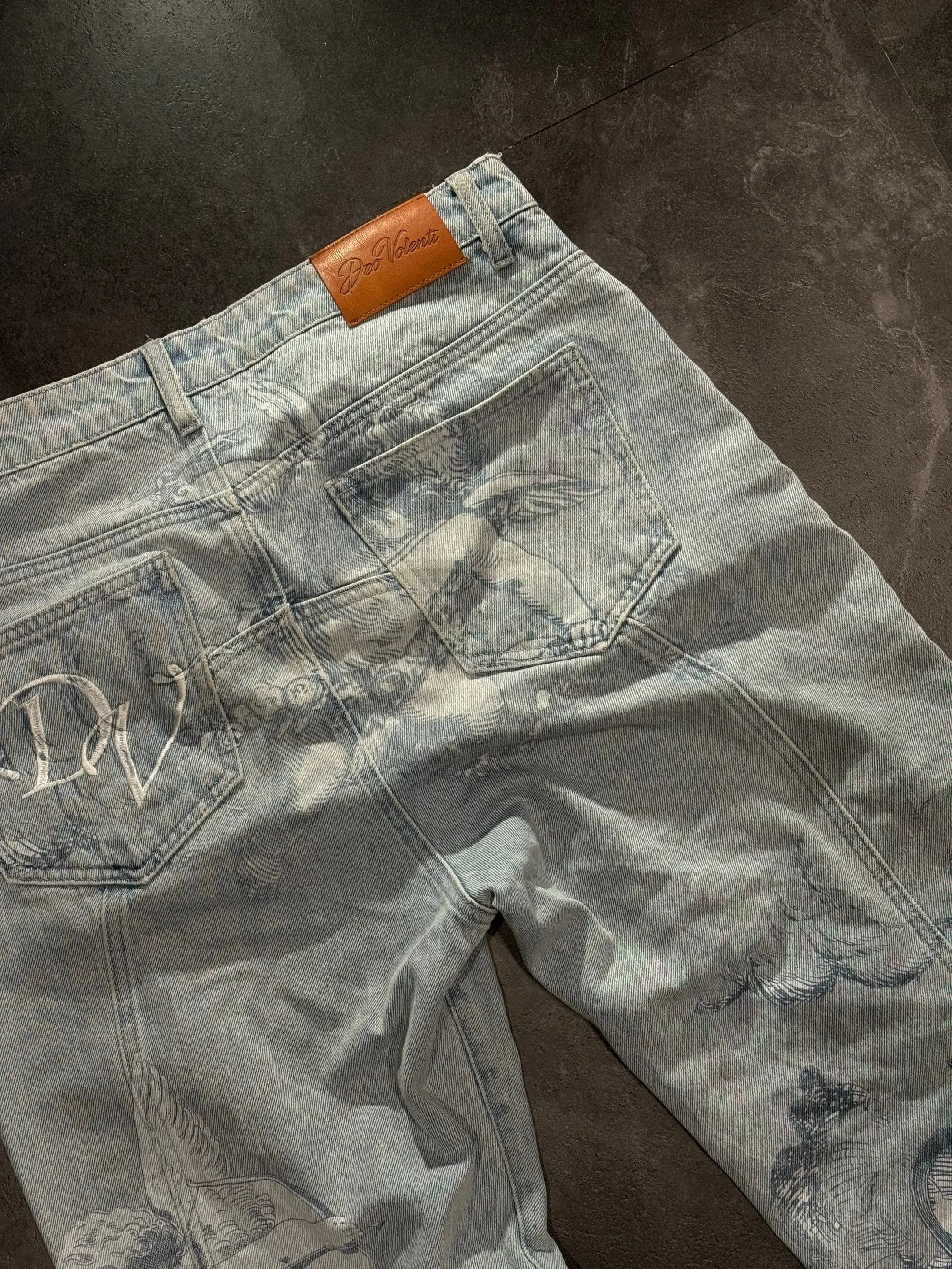 ANGEL JEANS | WASHED BLACK V1