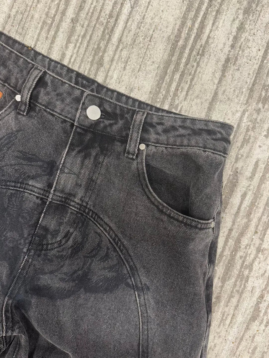 ANGEL JEANS | WASHED BLACK V2