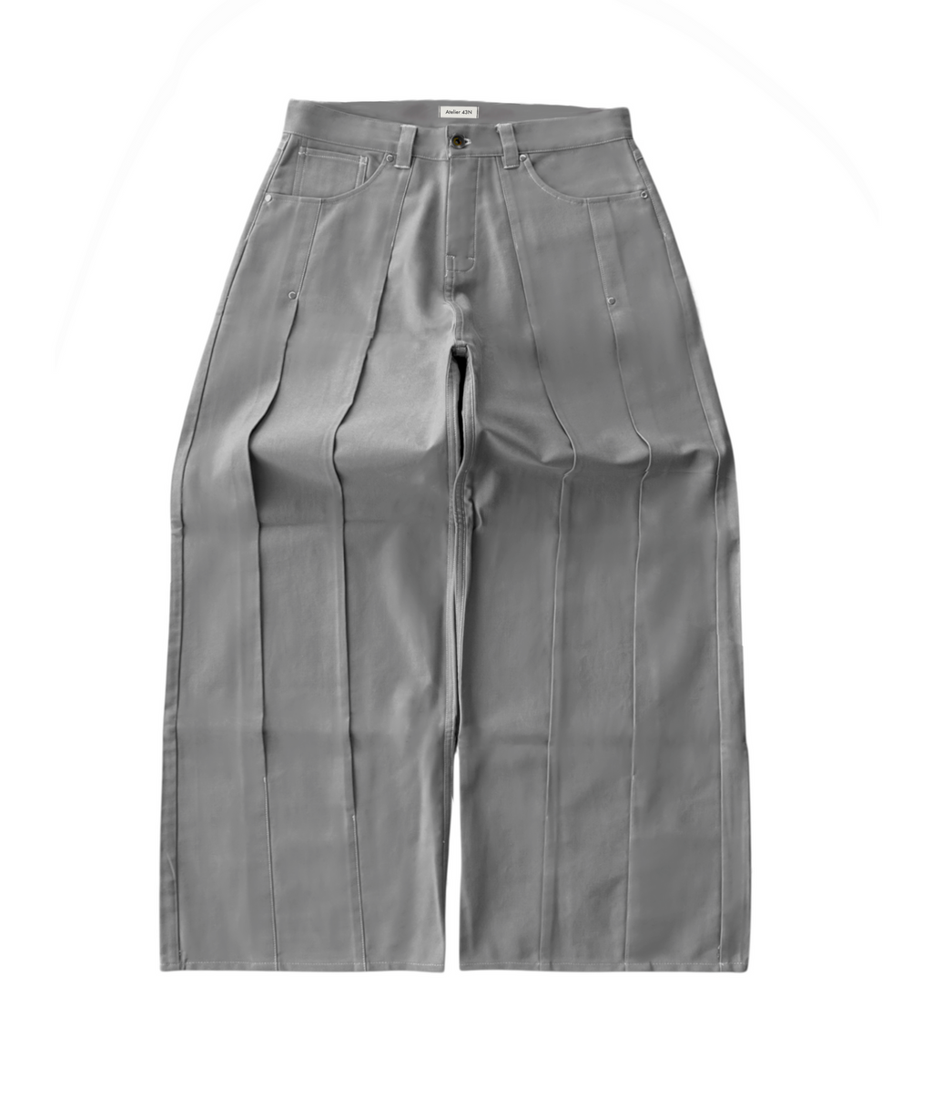 PLEATED TROUSERS