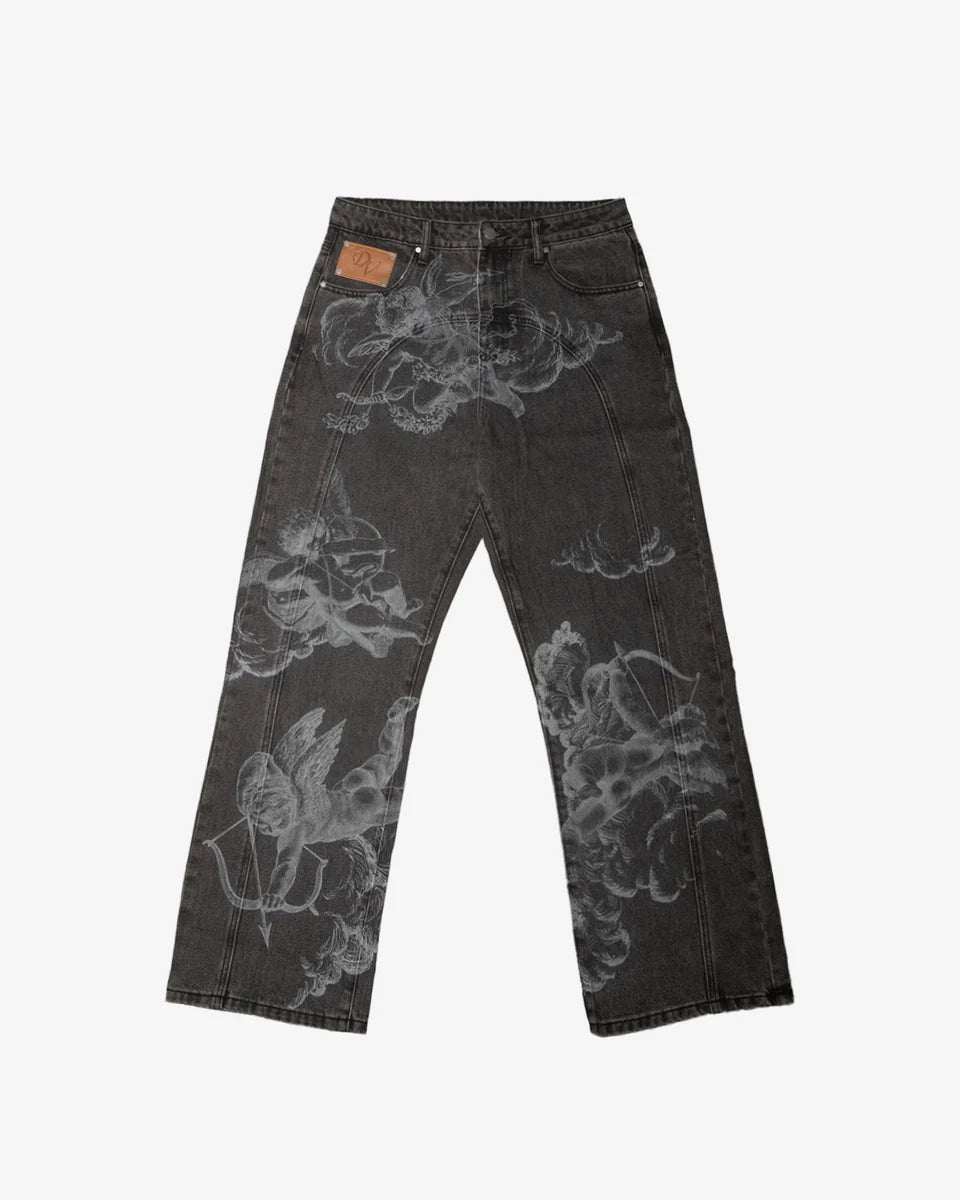 ANGEL JEANS | WASHED BLACK V2