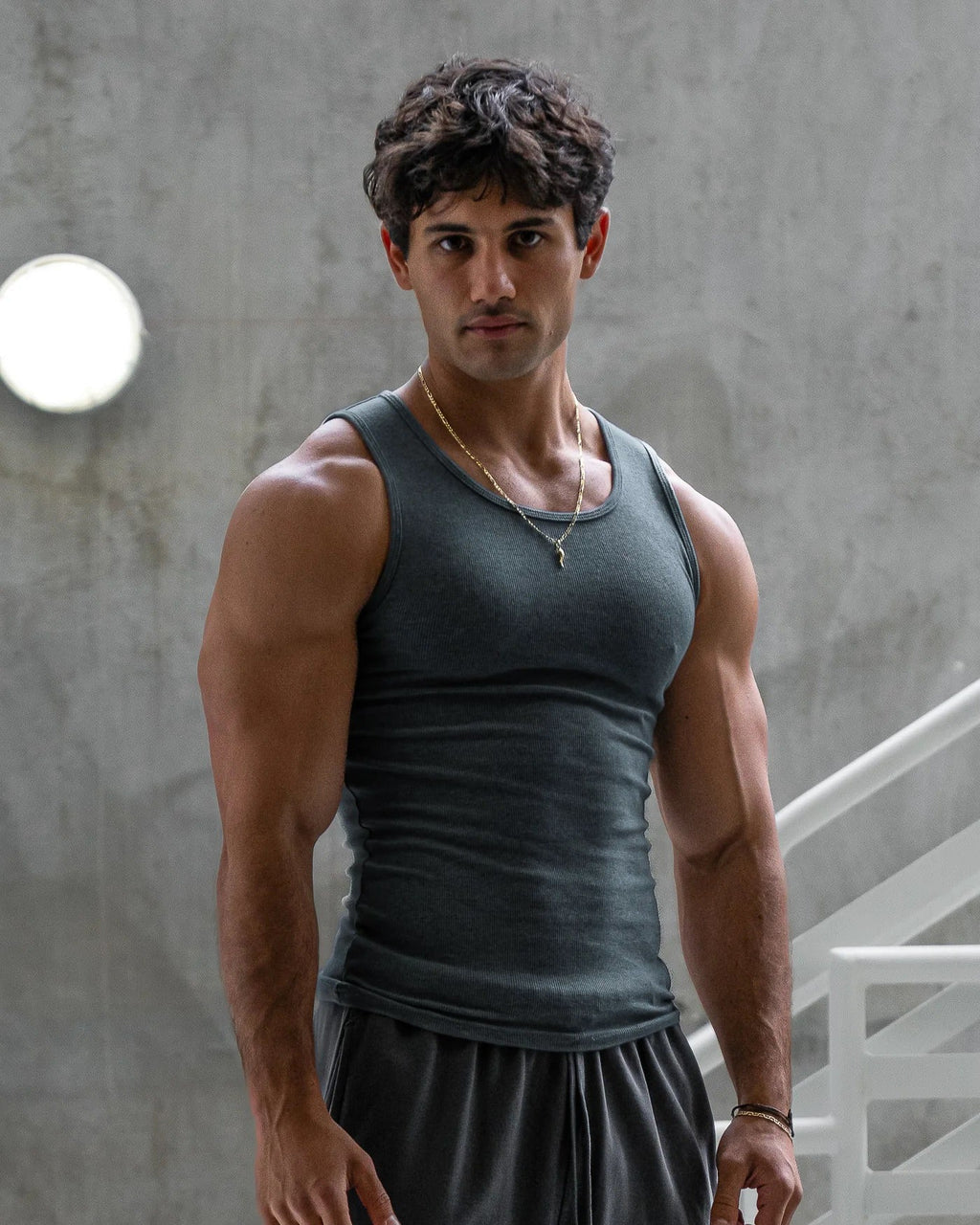 PREMIUM ULTRA-SOFT COTTON FITTED TANK 3 PACK