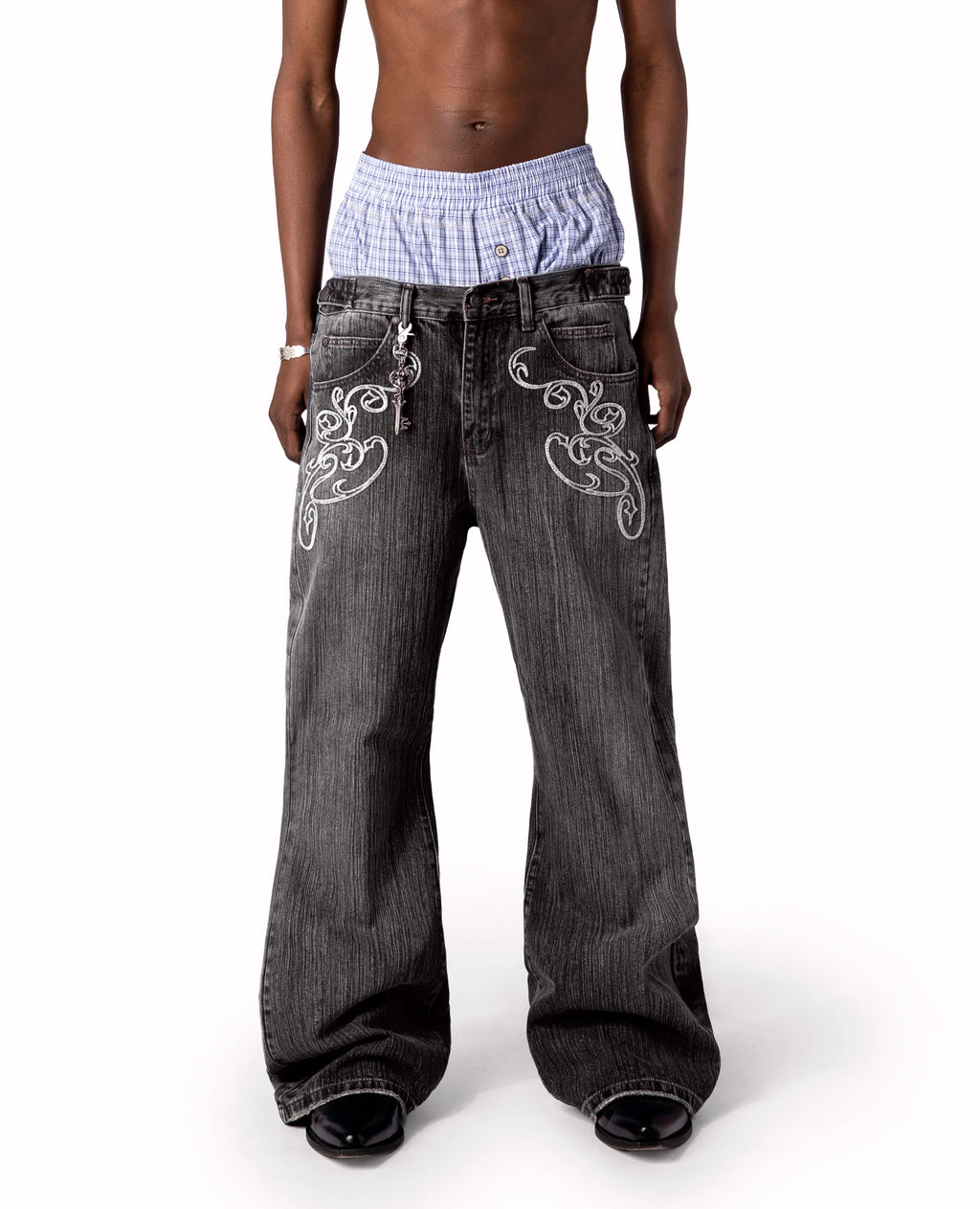 OPENING BOOTCUT DENIM | BLACK